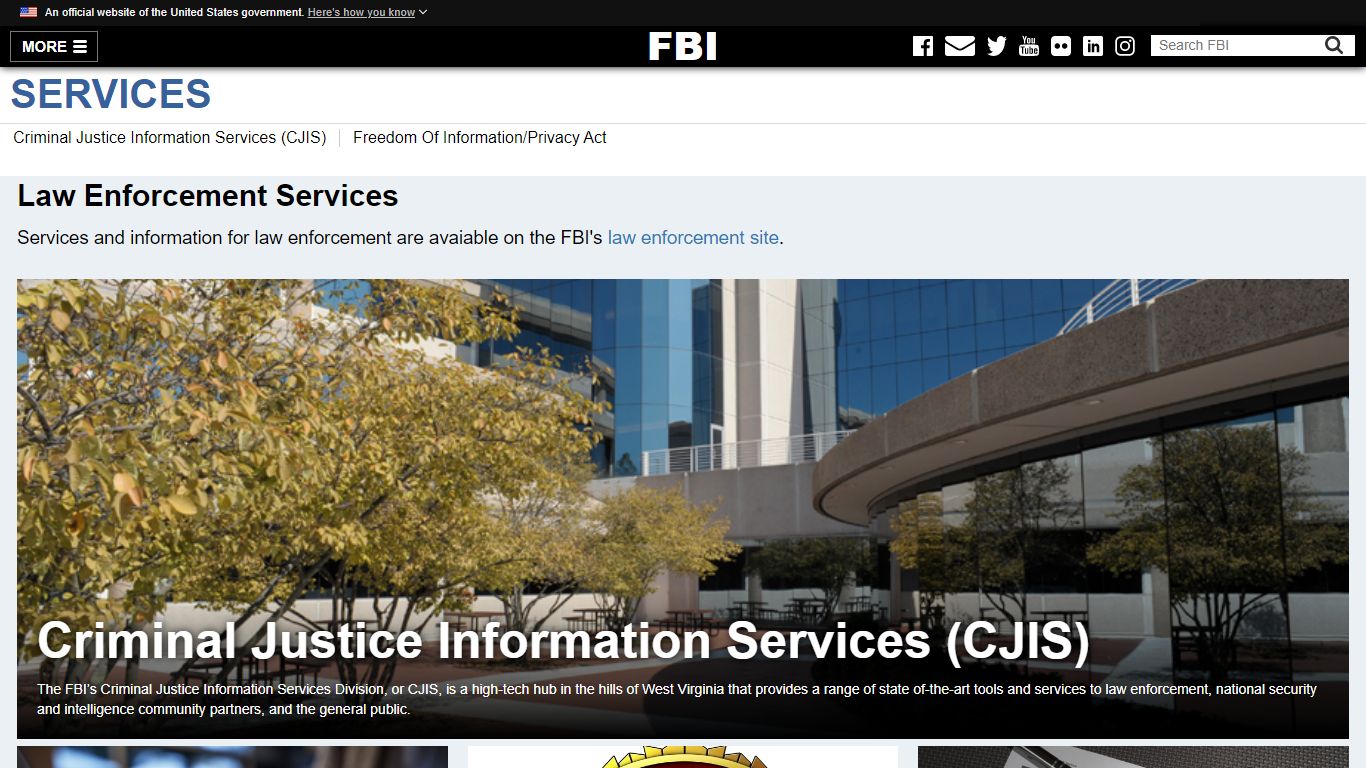 Services — FBI - Federal Bureau of Investigation