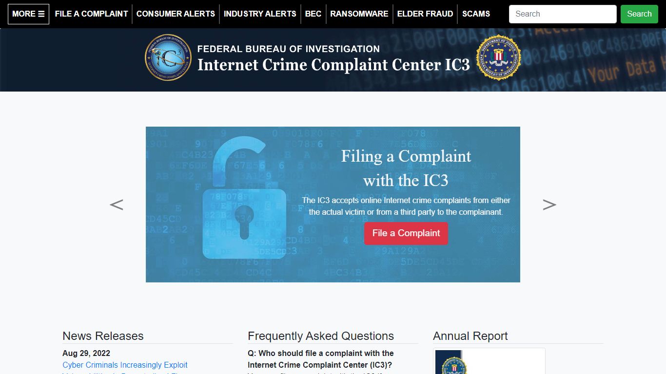 Internet Crime Complaint Center